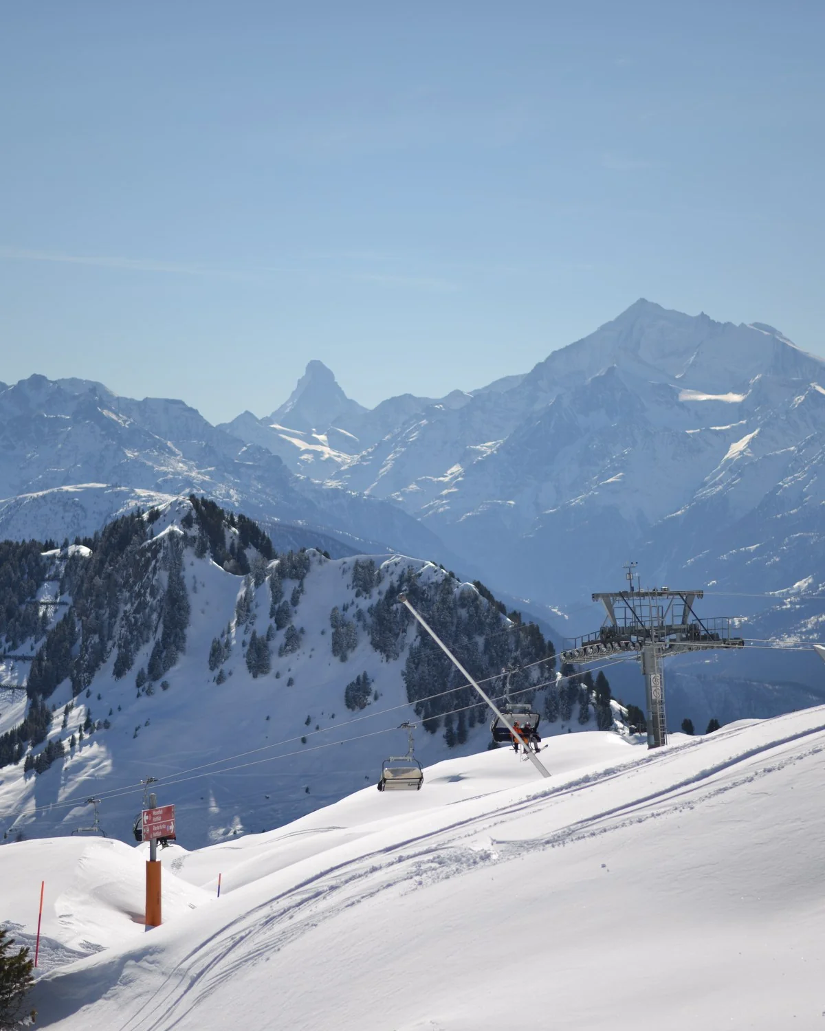 Matterhorn und Walliser Viertausender Alpenpanorama